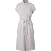 Pepe Jeans pour femme. PL953762 Robe Linda rose clair (XS), Casuel, Coton, Manche courte