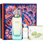 Hermès Paris Hermes Hermes Un Jardin Sur Le Nil Coffret Cadeau EDT 100 ml, Savon Solide 50 g et Mini EDT 7,5 ml