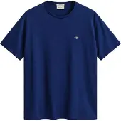Gant 2003184 Regular Fit Short Sleeve T-shirt Bleu L Homme