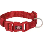 Trixie Premium Collier - Xxs-Xs: 15-25 Cm/10 Mm, Rouge