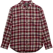 Superdry Chemisier bleu foncé / rouge foncé / blanc cassé