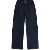Tommy Hilfiger Jean 'High Rise Wide Leg With' marine