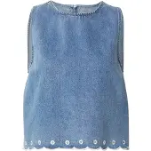 EDITED The Label T-shirt 'Cecelia' bleu denim