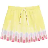 Desigual Jupe jaune clair / mélange de couleurs