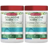 SuperDiet Collagène marin vitamine C naturelle 2x210 g Poudre