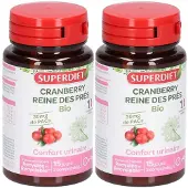 SuperDiet Cranberry Reine Des Prés Bio - 10% avec le code: 926CE 2x45 pc(s) Comprimé(S)