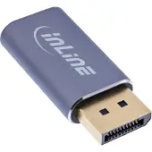 InLine Convertisseur d'écran USB, de DisplayPort vers USB-C, bidirectionnel, 8K