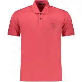 Napapijri Polo à manches courtes pour homme, rouge – Broderie élégante et motif imprimé