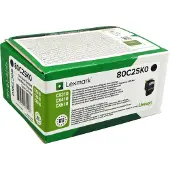 Lexmark 80C2SK0 (802SK) - Noir - Toner