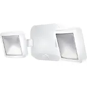 Osram Spot lumineux à batterie , éclairage extérieur, blanc, 10W, 4000K, IP54, avec détecteur de lumière et de mouvement, alimenté par batterie, montage facile, 480 lm