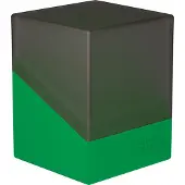 Ultimate Guard tui Boulder Synergy 100+ pour 100 cartes TCG double pochette, noir/vert, rangement s curis et durable pour les jeux de cartes