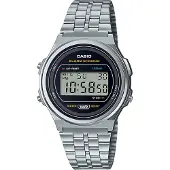 Casio A171we-1aef Woman Watch Argenté Femme