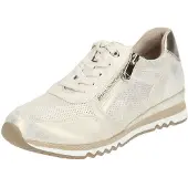 Marco Tozzi Damenschuhe Schnürschuhe Sportive Gold Freizeit