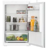 Siemens Réfrigérateur encastrable KI21RNSE0 iQ100, 88 cm, largeur 56 cm, charnières coulissantes, , blanc