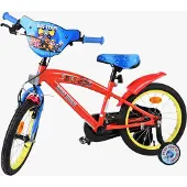 Volare Vélo enfant Paw Patrol - Garçons - 16 pouces - Rouge Bleu