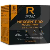 Reflex Nutrition Nexgen Pro Multivitamine + Enzymes Digestives - 120 cps