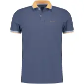 New zealand auckland 26cn131 Short Sleeve Polo Bleu 2XL Homme