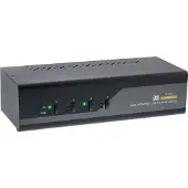 InLine Commutateur KVM de bureau, Commutateur KVM, Noir, Gris