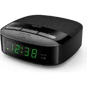 Philips Radio-réveil Numérique Réveil Double Alarme Et Radio Fm Numérique -