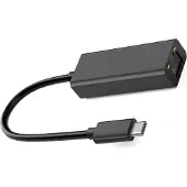 INF Adaptateur réseau USB-C Gigabit Ethernet Black