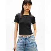 Tommy Hilfiger T-shirt noir / argent