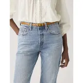 Levis Accessories Dillon Narrow Belt Orange 85 cm Femme
