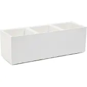 Lamela Pot with water reservoir, plastic, 90 x 30 cm (90 x 30 x 30 cm)