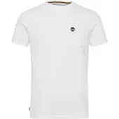 Timberland Dunstan River Pocket Slim Short Sleeve T-shirt Blanc L Homme