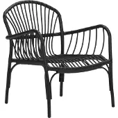 House Doctor Fauteuil Brea noir