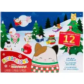 Squishmallows Calendrier de l'Avent Micromallows, 12 pièces