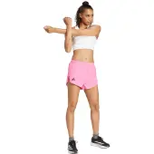 Adidas Pantalon de sport 'Adizero Essentials' rose clair / noir