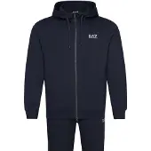 EA7 Survêtement bleu marine / blanc