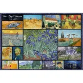 Grafika Puzzle Vincent Van Gogh Collage - Puzzle de 1000 pièces