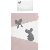 Belisima literie 6 pièces Mouse 100/135 rose