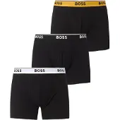 BOSS Boxers 'Power' bleu pastel / curry / noir / blanc