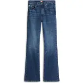 Tommy Hilfiger Jean 'Sylvia High Rise Flared' bleu foncé