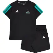 Adidas Survêtement ' MERCEDES-AMG PETRONAS FORMULA 1 ' turquoise / noir / blanc