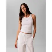 Calvin Klein Jeans Haut bleu / blanc