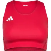 Adidas Adizero Essentials Crop Sports Top Rouge 2XS Femme