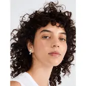 Pilgrim Boucles d'oreilles ' Lyricus ' argent