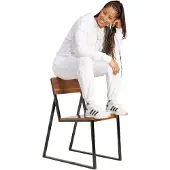 Adidas Essentials Small Logo French Terry Hoodie Blanc M Femme