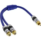 InLine Câble RCA Cinch-Y de qualité supérieure 25 cm