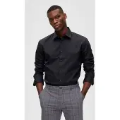 Selected Chemise 'Ethan' noir