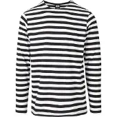 Urban Classics T-Shirt noir / blanc