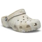 Crocs Classic Marbled Clogs Beige,Blanc EU 33-34 Enfants