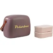 Polarbox CoolerBag 6L : glacière avec 2 boîtes à repas de 1 L Sac isotherme léger et élégant