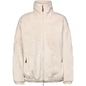 Oakley Apparel Mountain Fire Sherpa Full Zip Fleece Beige M Femme