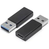 Shiverpeaks BS14-05032 BASIC-S Adaptateur USB 3.0, connecteur A - connecteur C femelle