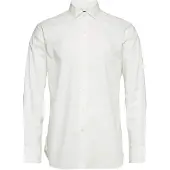 Ralph Lauren pour homme. 712827063003 Chemise en popeline blanche Custom Fit (38), Casuel, Coton, Classique, Manche longue