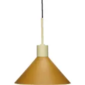 Hubsch Lampe à suspension métal - sable/marron